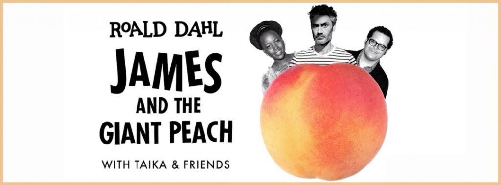 james and teh giant peach with taika and friends
