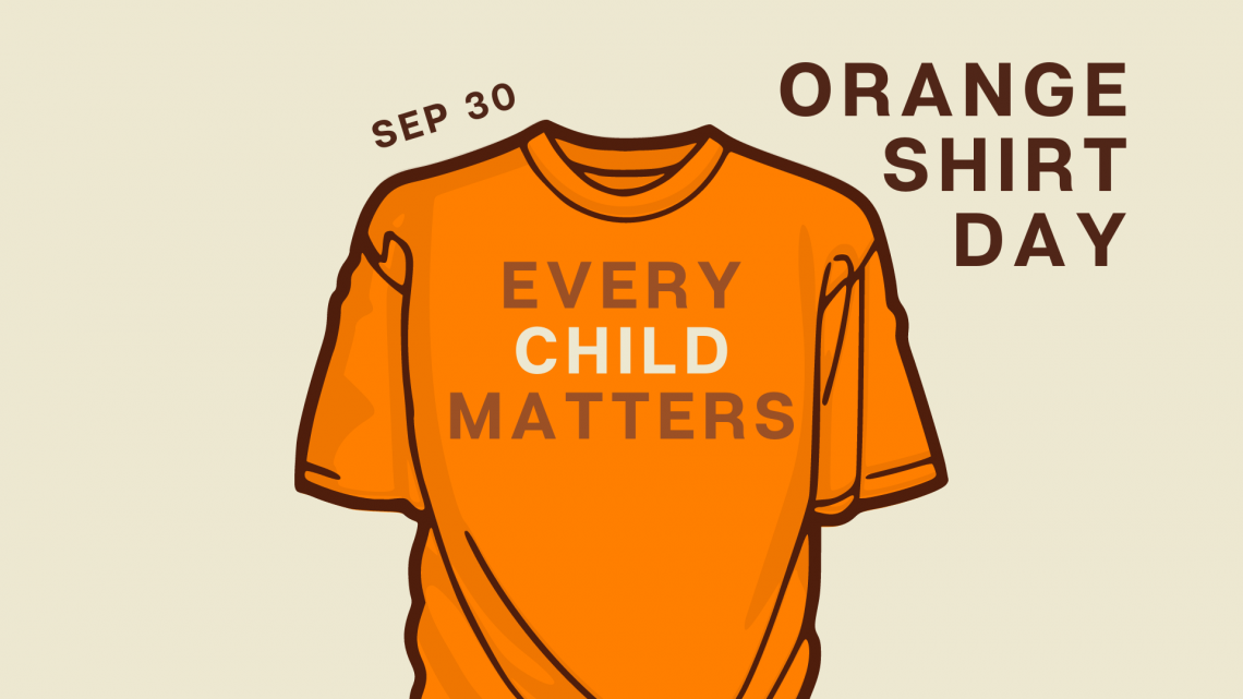 orange shirt day - every child matters
